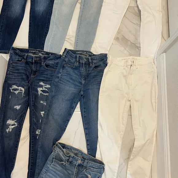American eagle bundle jeans size 2